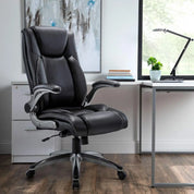Executive Office Ergonomic Chair with Thick Bonded Leather