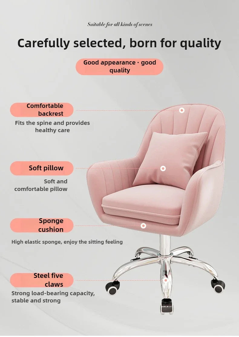 Sedentary backrest casual office chair