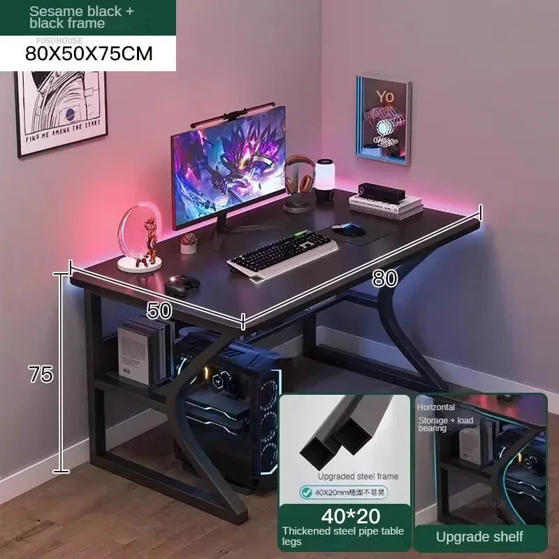 Nordic Desktop Computer E-sports Gaming Desk