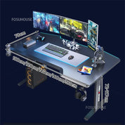 Electric Lifting Table Smart Computer Tables Home Student Study Table E-sports Gaming Desk Office Computer desk Office Furniture