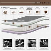 Executive Office Ergonomic Chair with Thick Bonded Leather