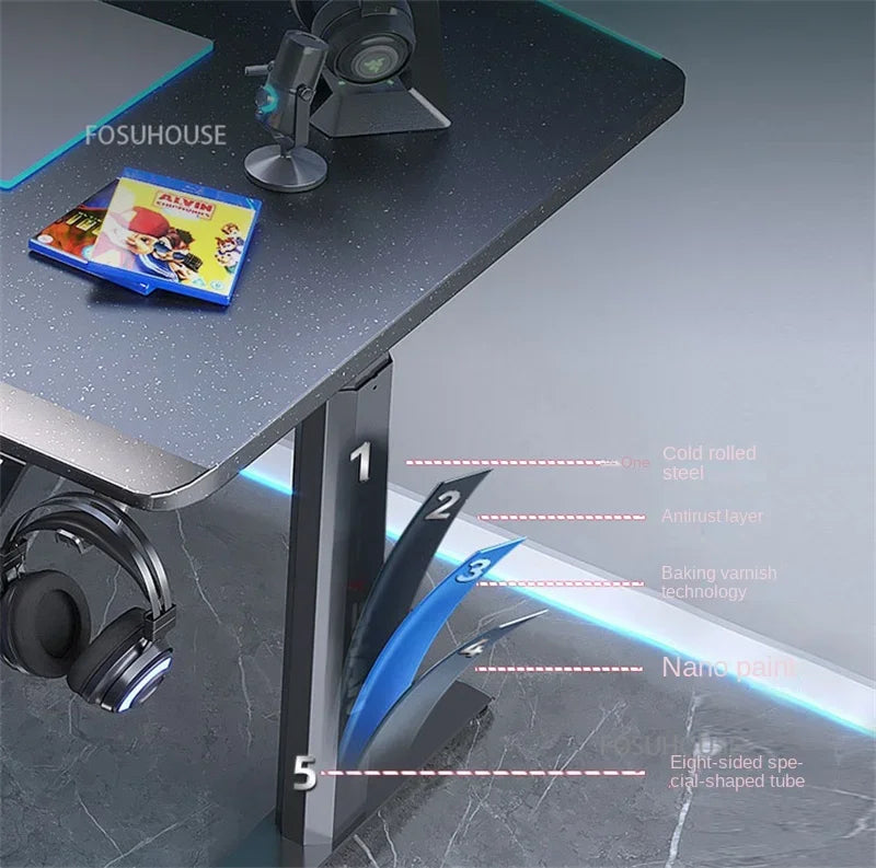 Electric Lifting Table Smart Computer Tables Home Student Study Table E-sports Gaming Desk Office Computer desk Office Furniture