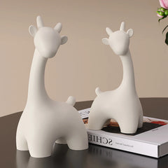 Nordic Deer Elegance Sculpture