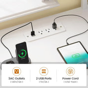 L Shaped Gaming Corner Desk with 2 Drawer and Bookshelf and LED Light